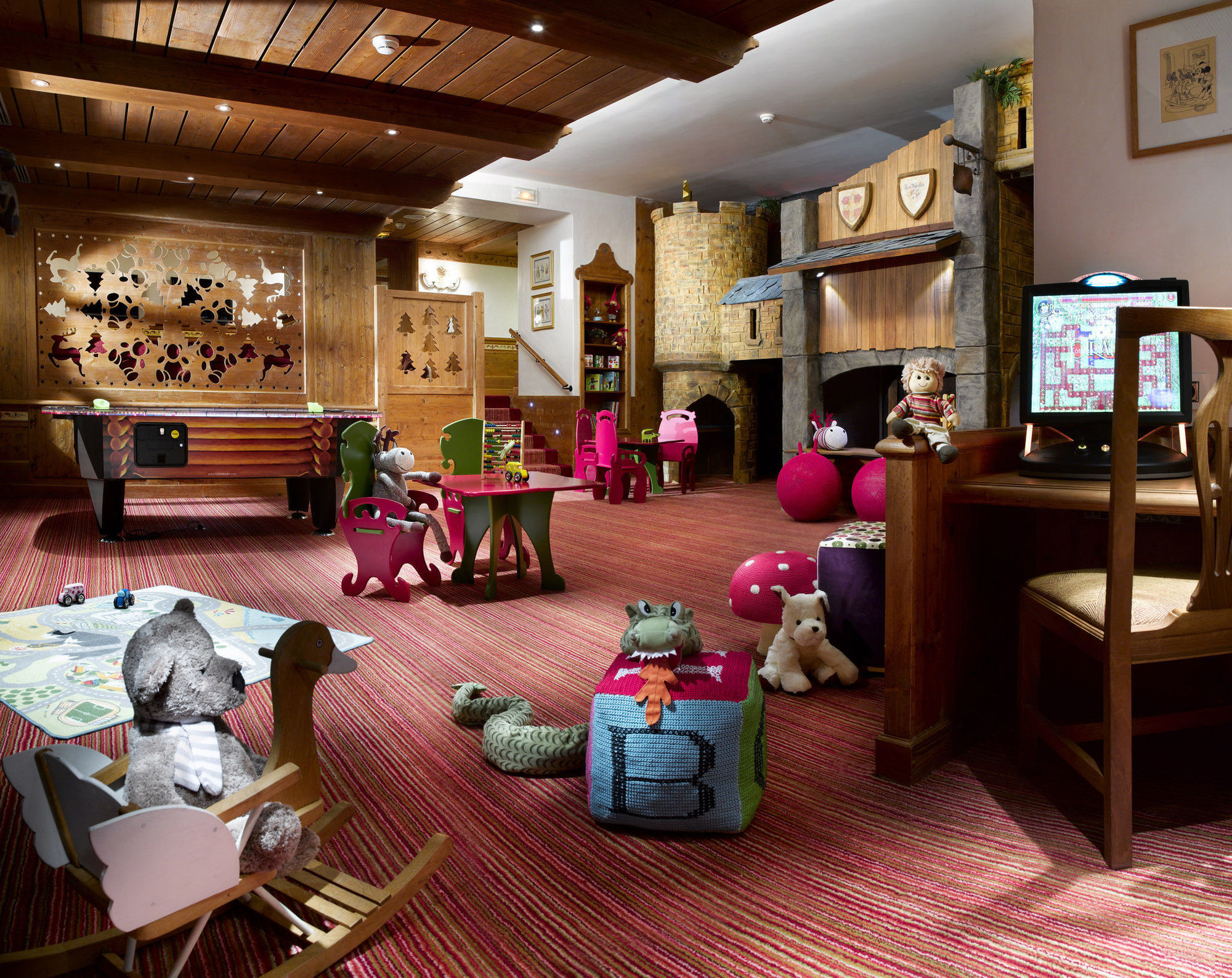Airelles Courchevel, Les Airelles Hotel Interiør billede